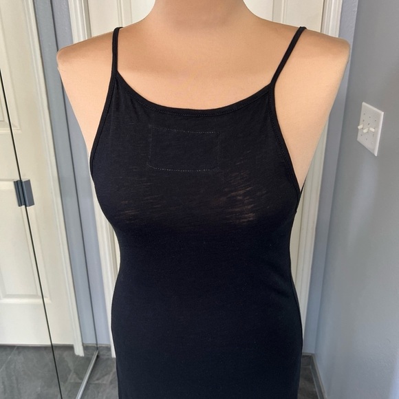 Pitusa Evil Eye Beaded Open Back Black Maxi Dress Size Petite - Picture 3 of 7